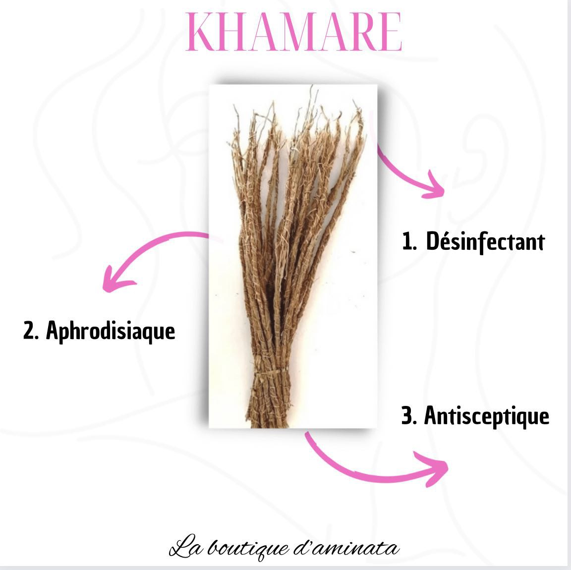 KHAMARE (Vetiverwurzeln, auch Khameré oder Gongoli genannt)