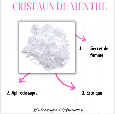 Minzkristalle